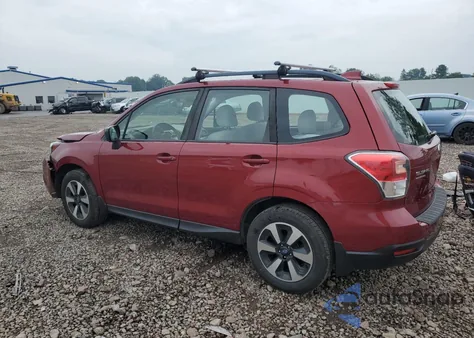 2017 Subaru Forester 2.5I из США, поврежденный, VIN JF2SJABC9HH482582